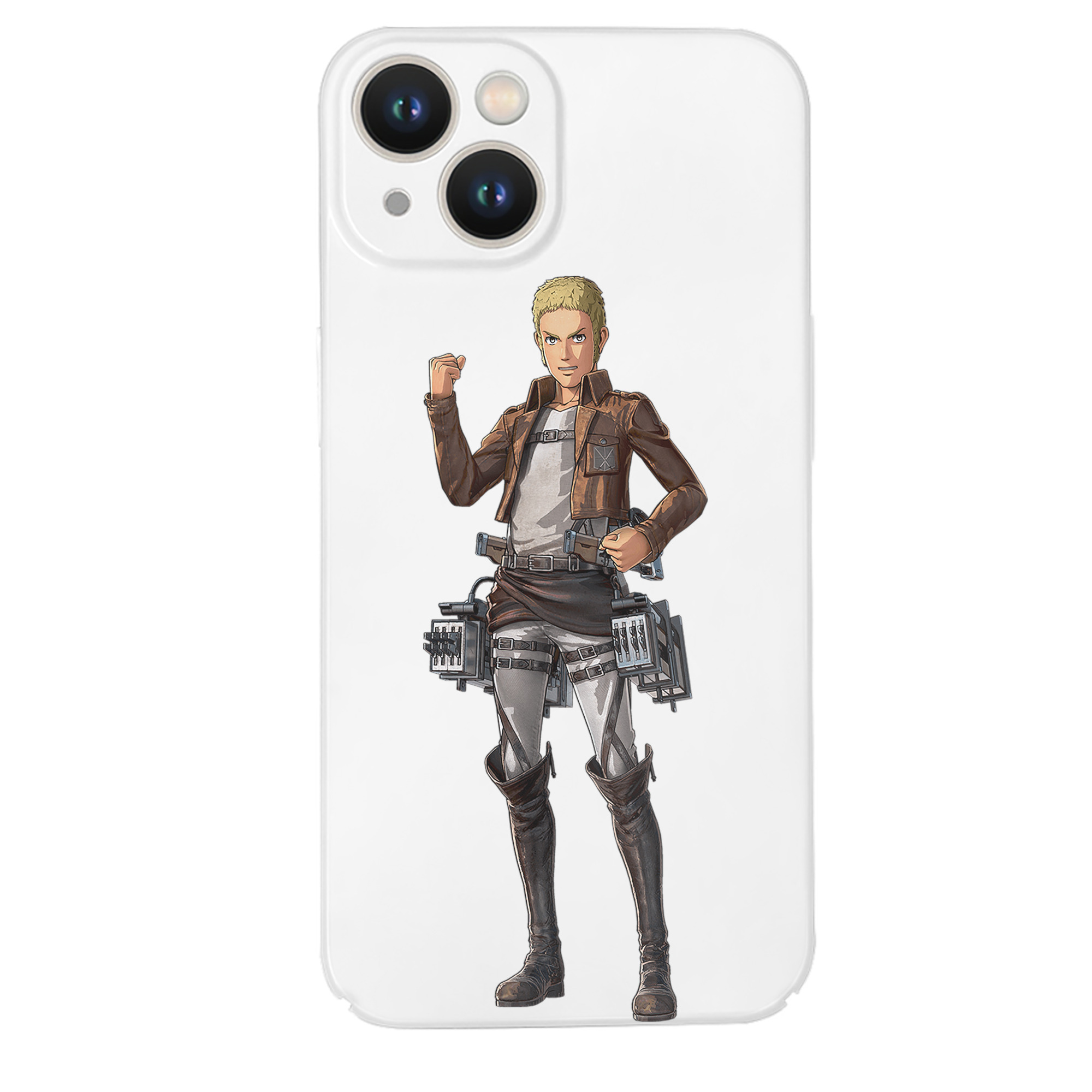 （画像用） 進撃の巨人 ライナー・ブラウン Attack on Titan Reiner Braun 【iPhone 14シリーズ対応】ハードケース